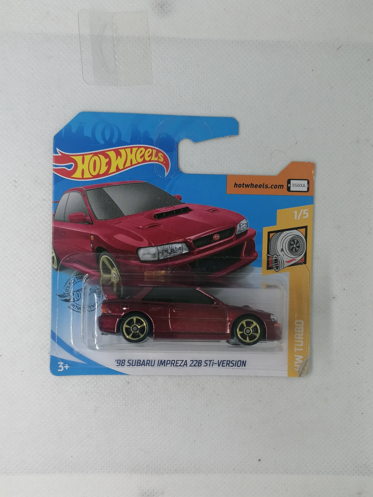 2020 98 Subaru Impreza 22B STi-Version Red: Short: Image 2