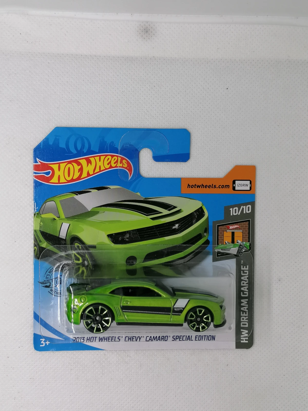2020 2013 Hot Wheels Chevy Camaro Special Edition Green: Short: Image 2