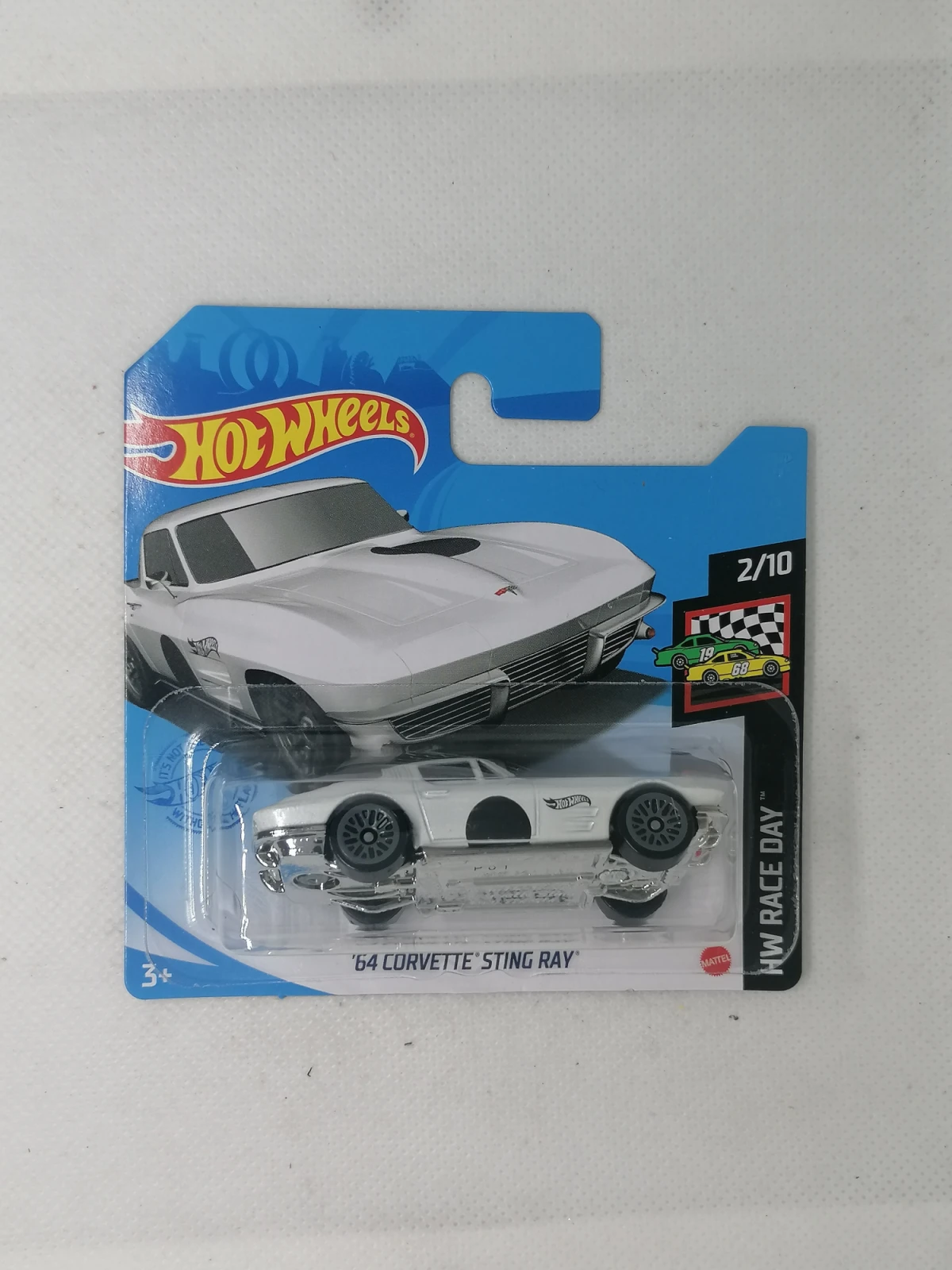2021 64 Corvette Sting Ray White: Short: Image 2