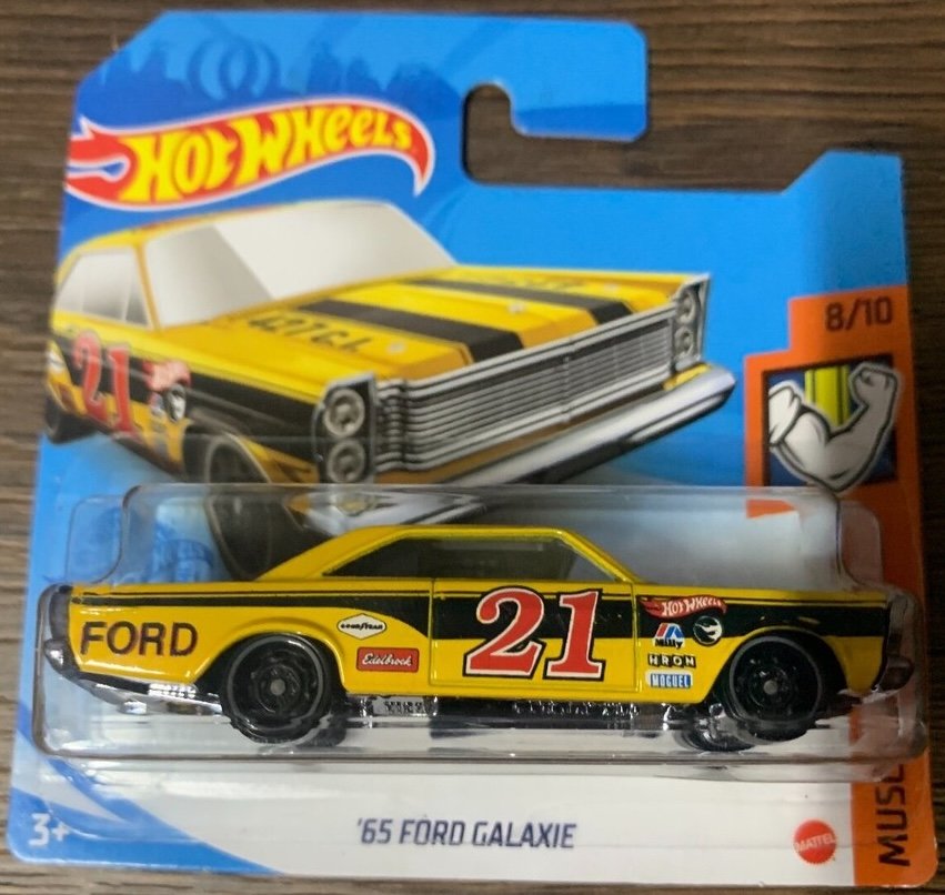 2021 65 Ford Galaxie Yellow: Short: Image 3