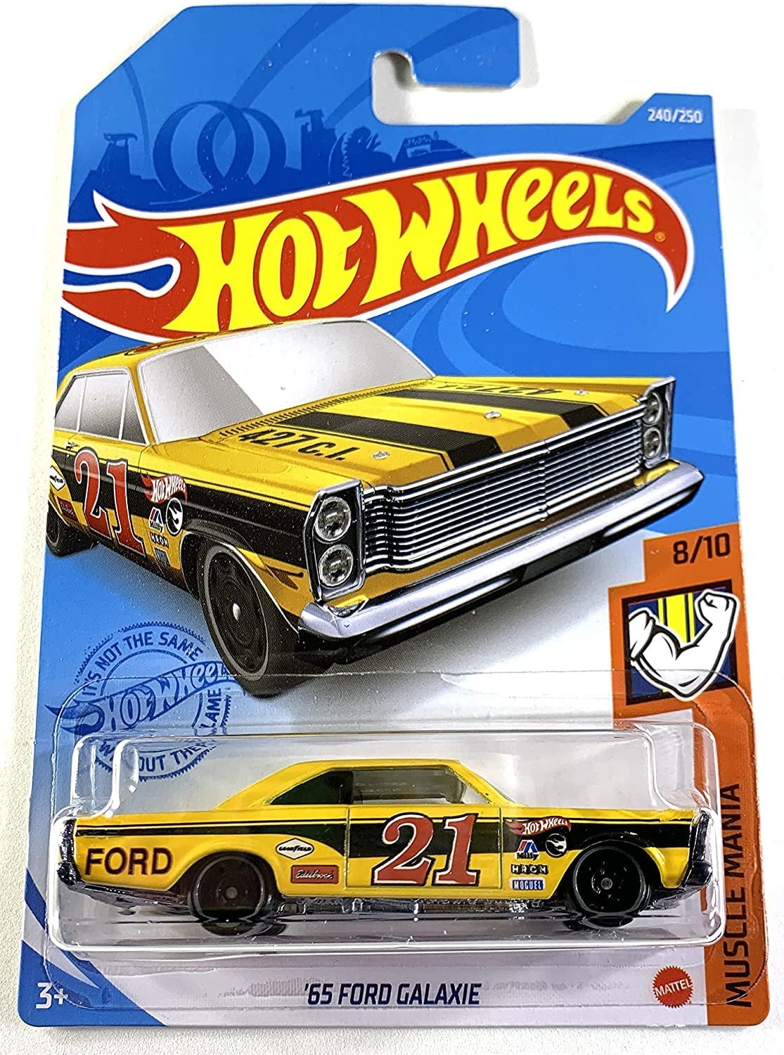 2021 65 Ford Galaxie Yellow: Long (INT): Image 2