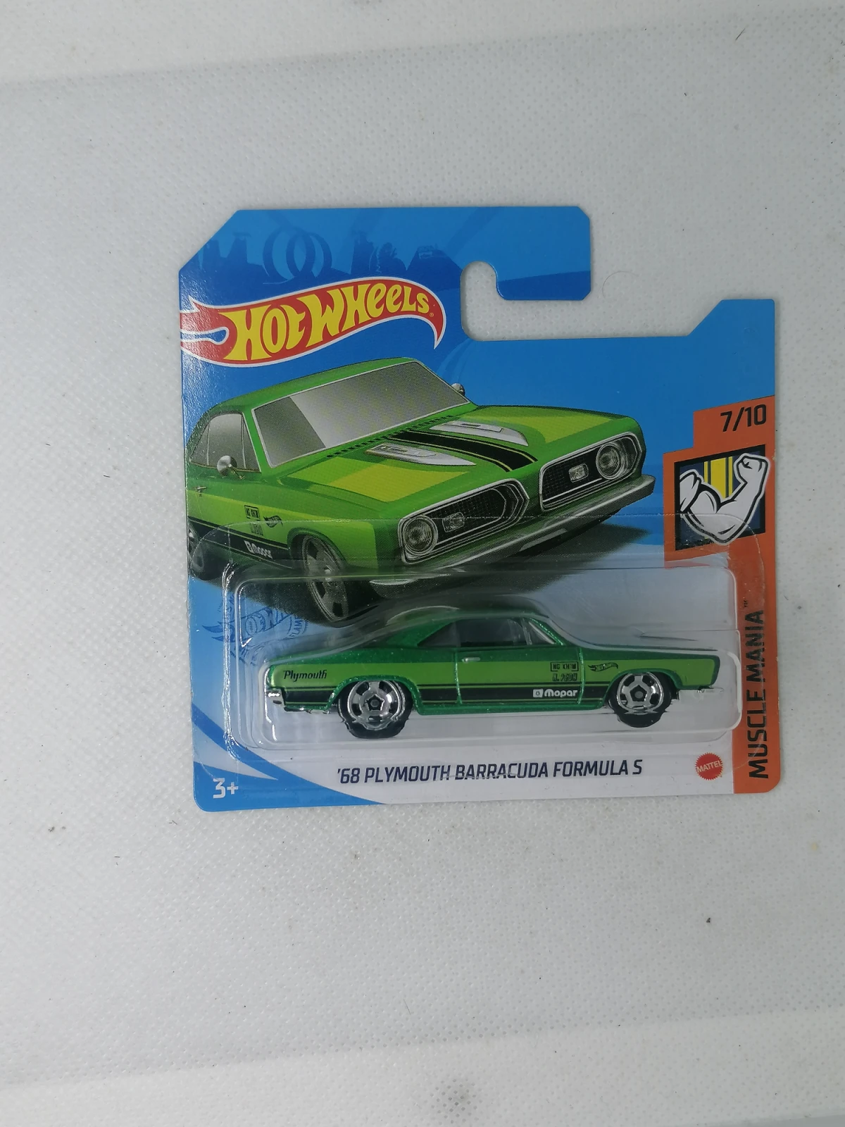 2021 68 Plymouth Barracuda Formula S Green: Short: Image 2