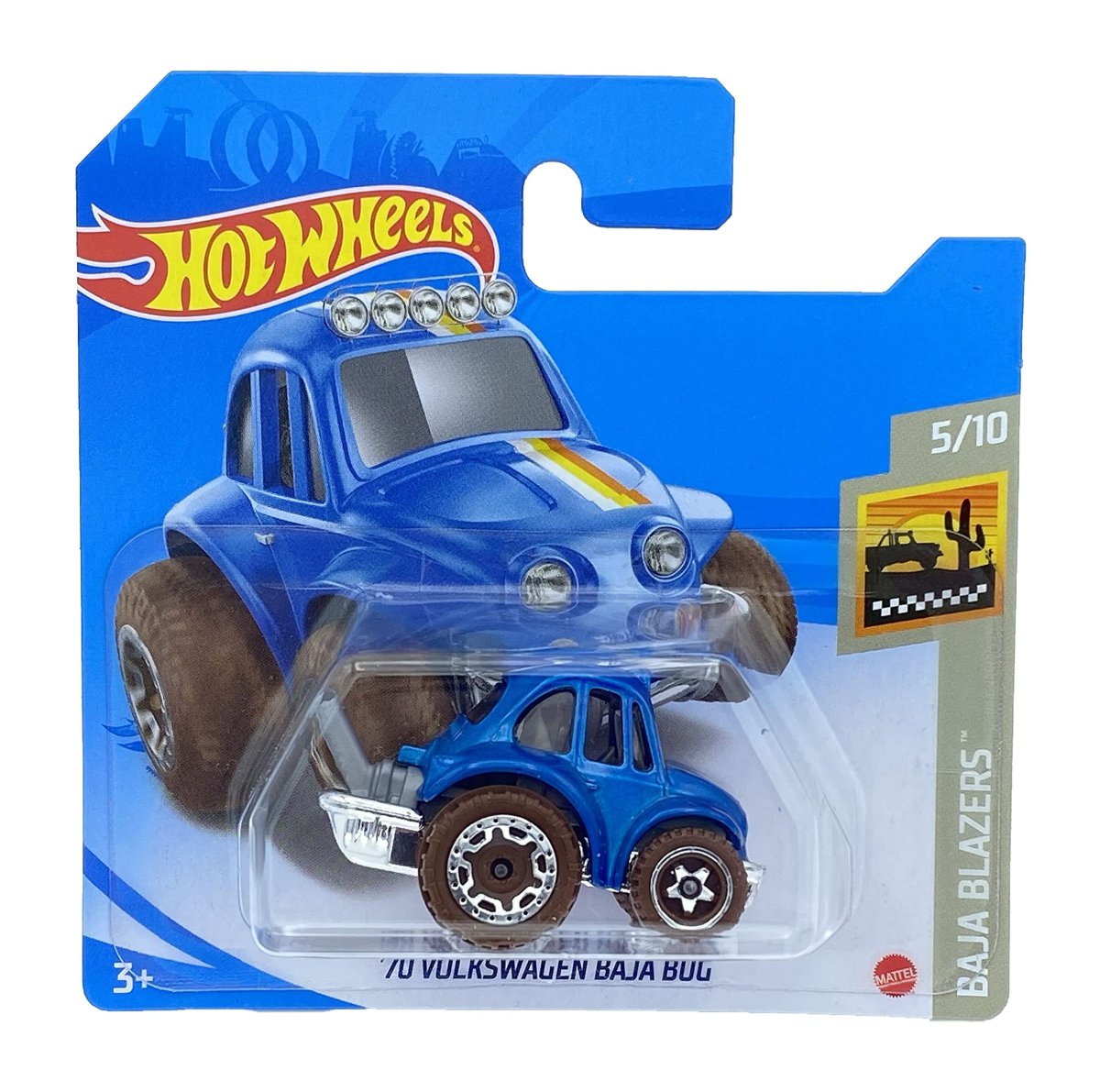 2021 70 Volkswagen Baja Bug Blue: Image 2