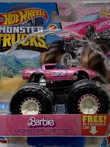 Hot Wheels Barbie Monster 