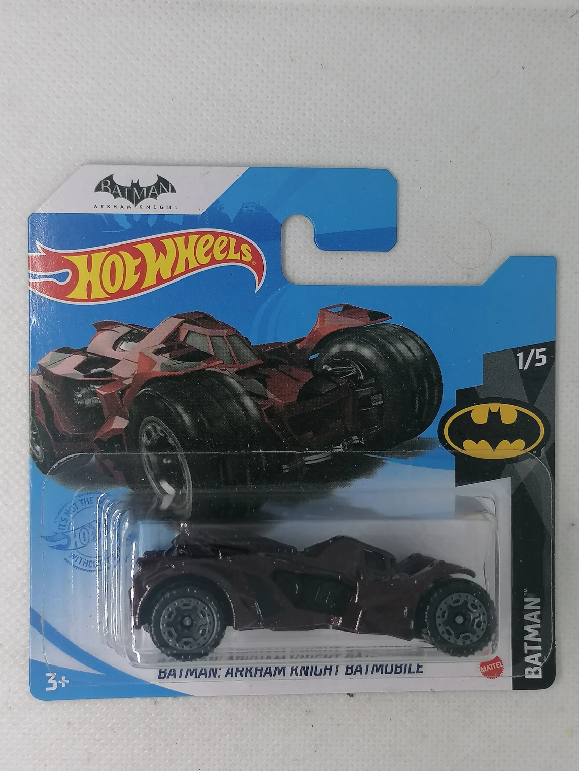 2021 Batman: Arkham Knight Batmobile Red: Short: Image 2