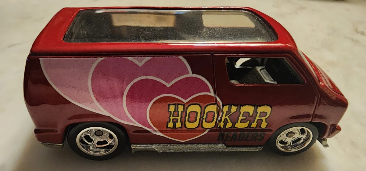 2021 Custom '77 Dodge Van Red: No Package: Image 2