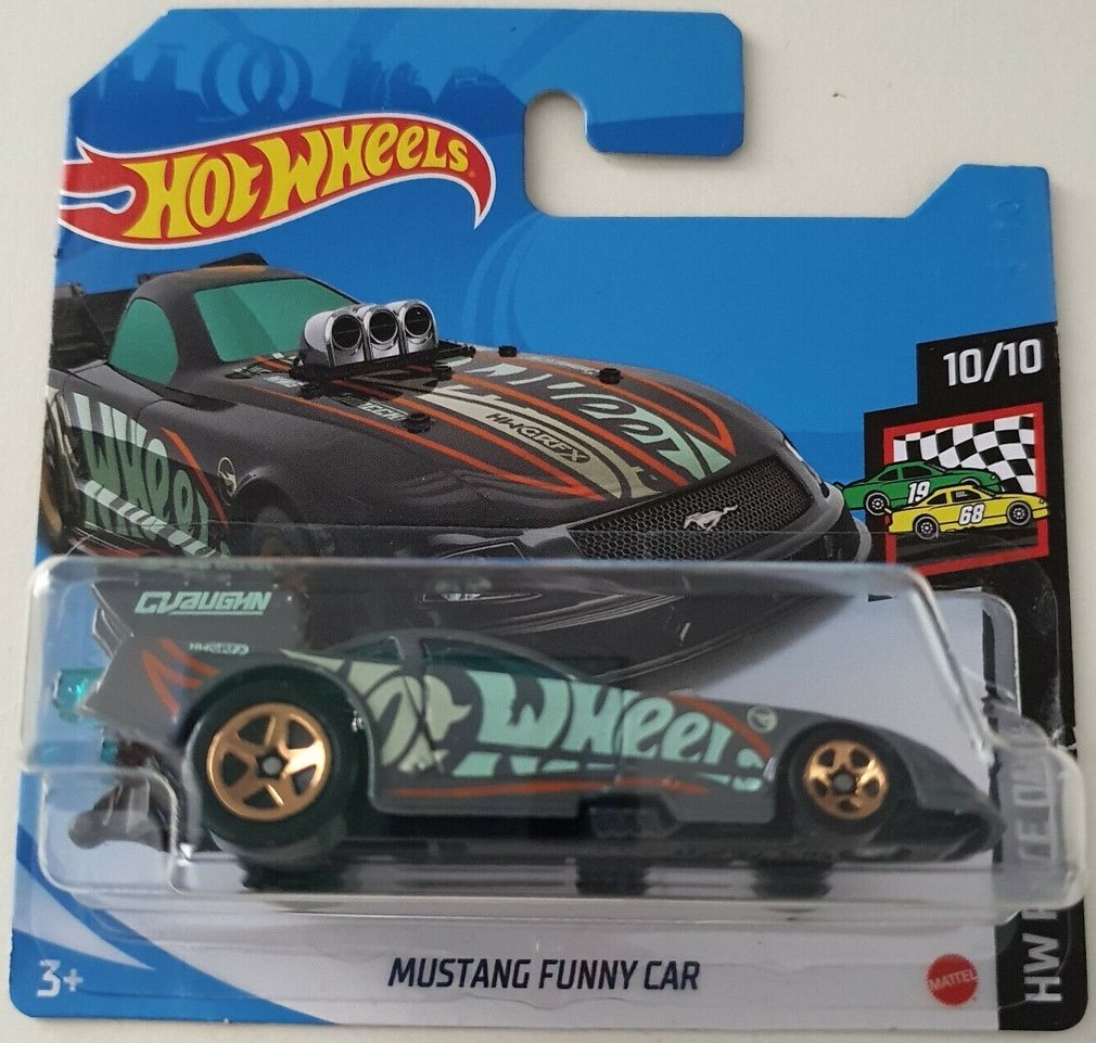 2021 Mustang Funny Car Grey: Short: Image 2