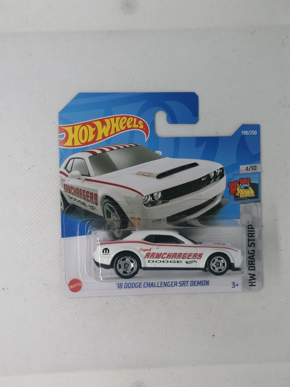 2022 18 Dodge Challenger SRT Demon White: Short: Image 2