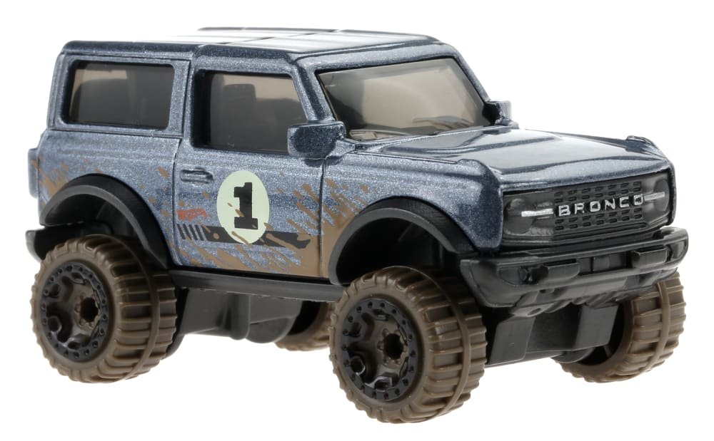 2022 21 Ford Bronco Blue: Image 3