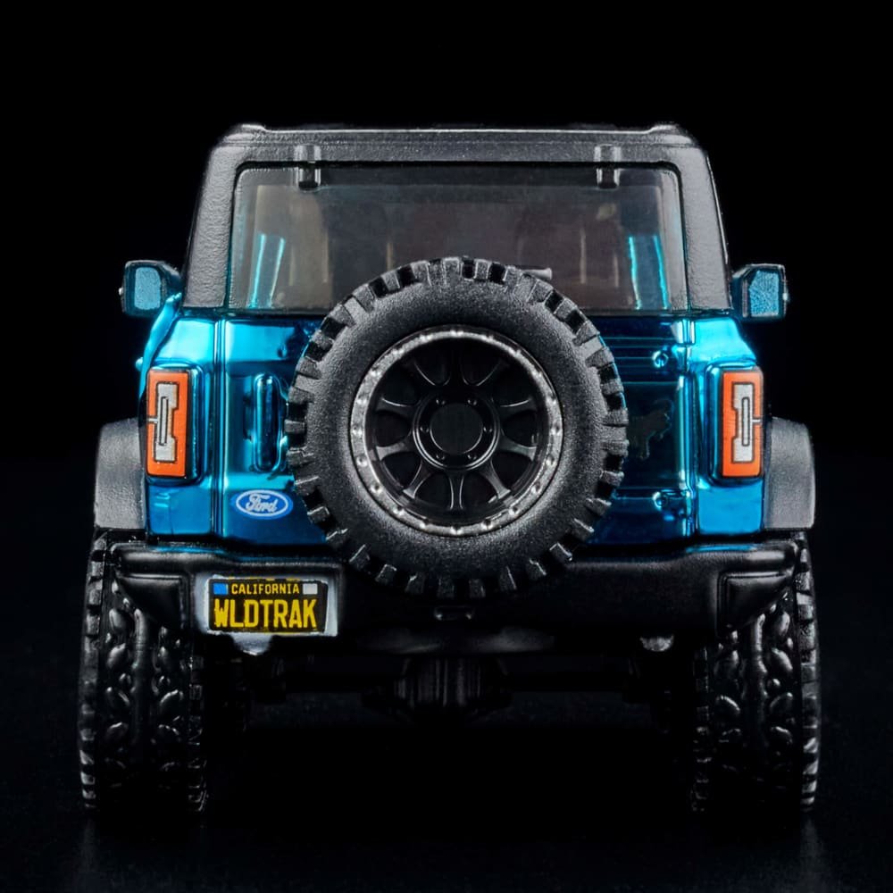 2022 21 Ford Bronco Wildtrak Blue: Image 3