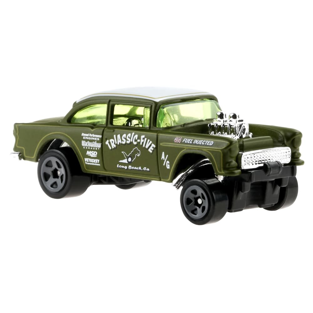 2022 55 Chevy Bel Air Gasser Green: Image 3