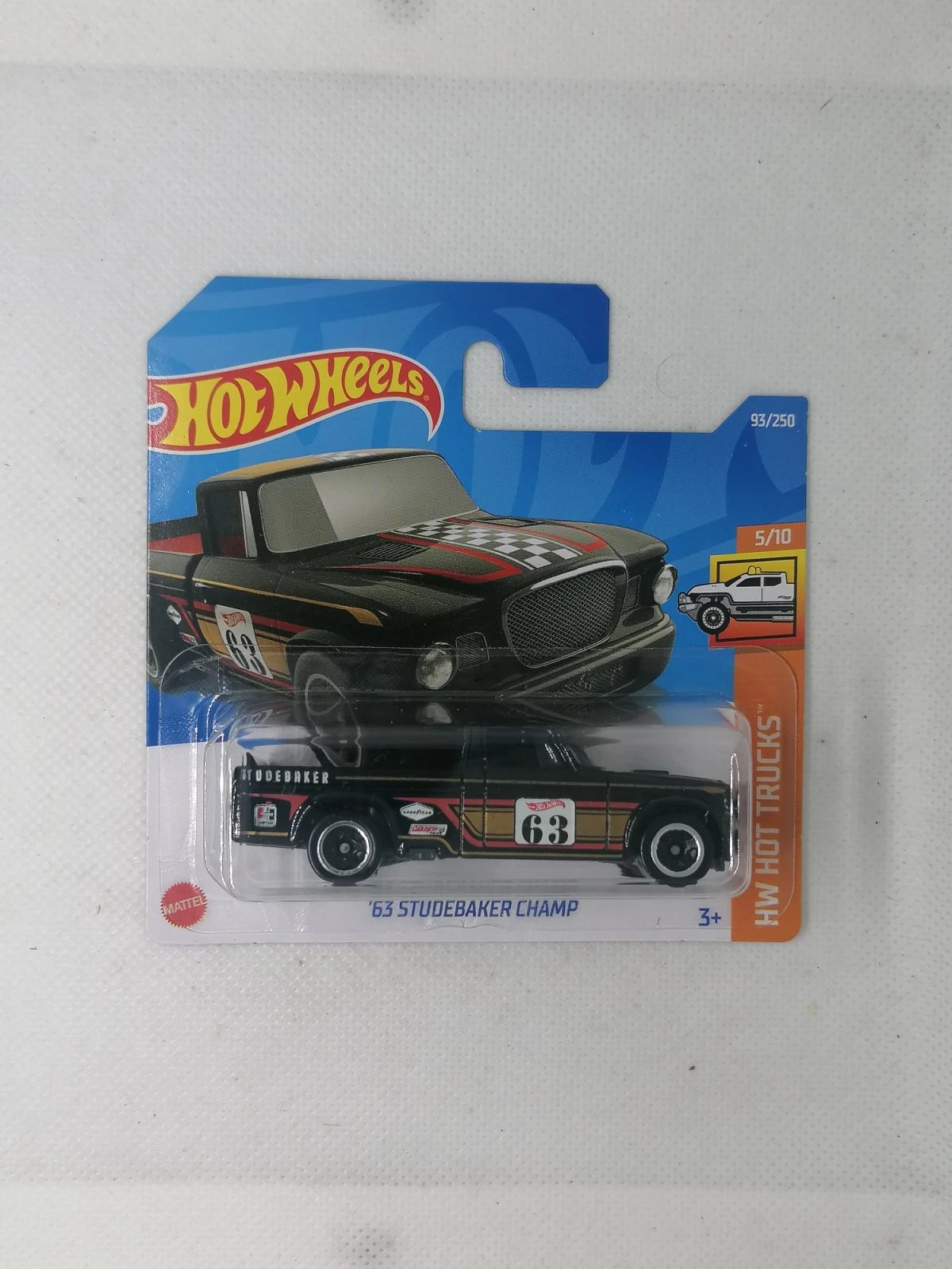 2022 63 Studebaker Champ Black: Short: Image 2