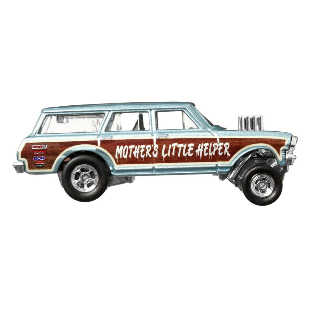 2022 64 Chevy Nova Gasser Blue: Image 3