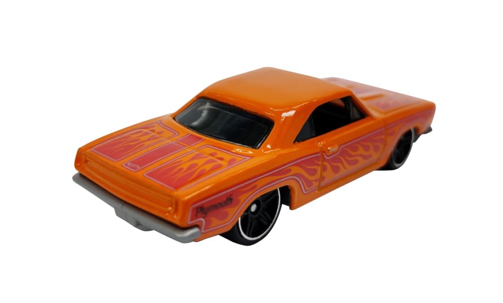 2022 68 Plymouth Barracuda Formula S Orange: Image 3