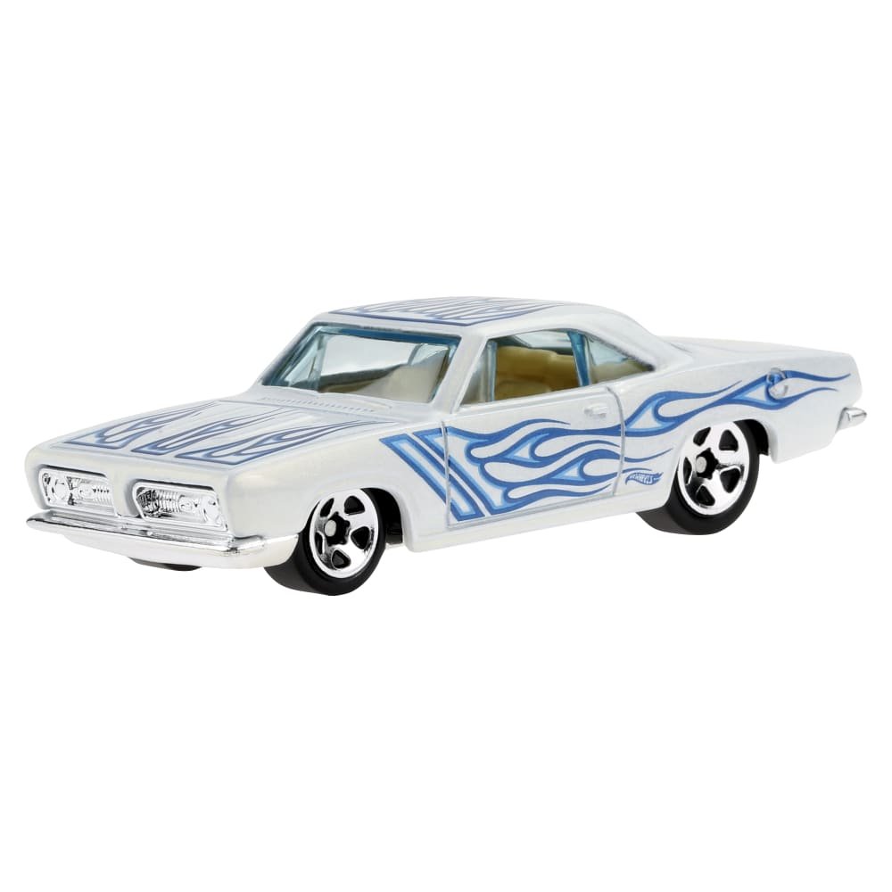 2022 68 Plymouth Barracuda Formula S White: Image 2