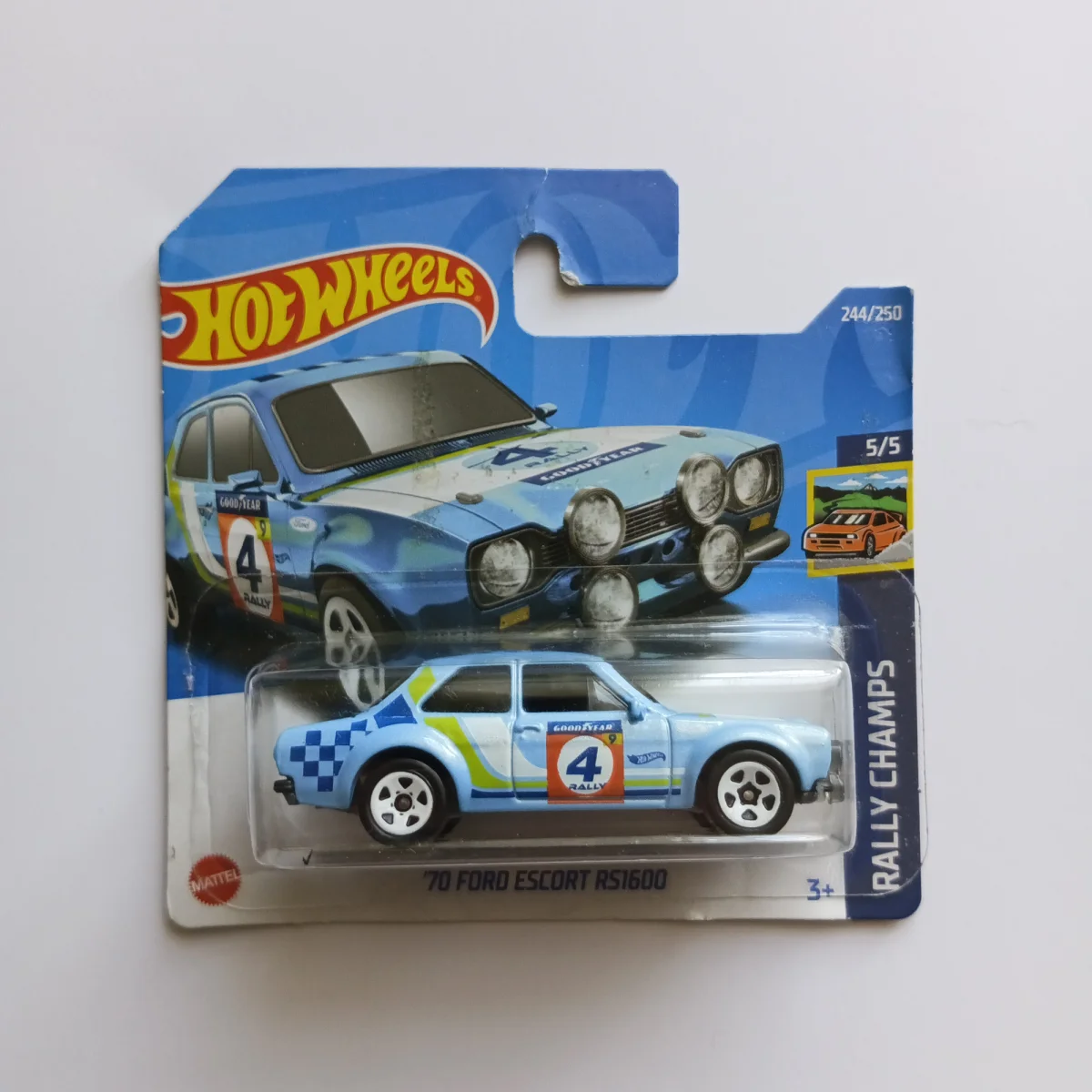 2022 70 Ford Escort RS1600 Blue: Short: Image 2