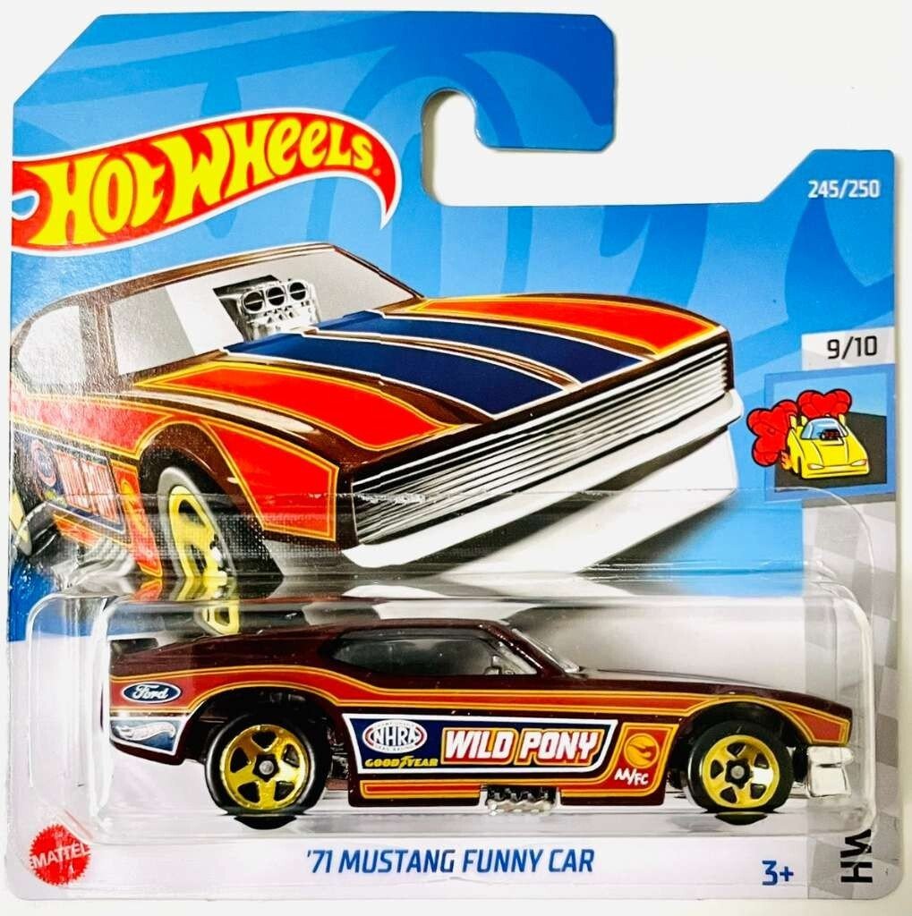 2022 71 Mustang Funny Car Red: Short: Image 2