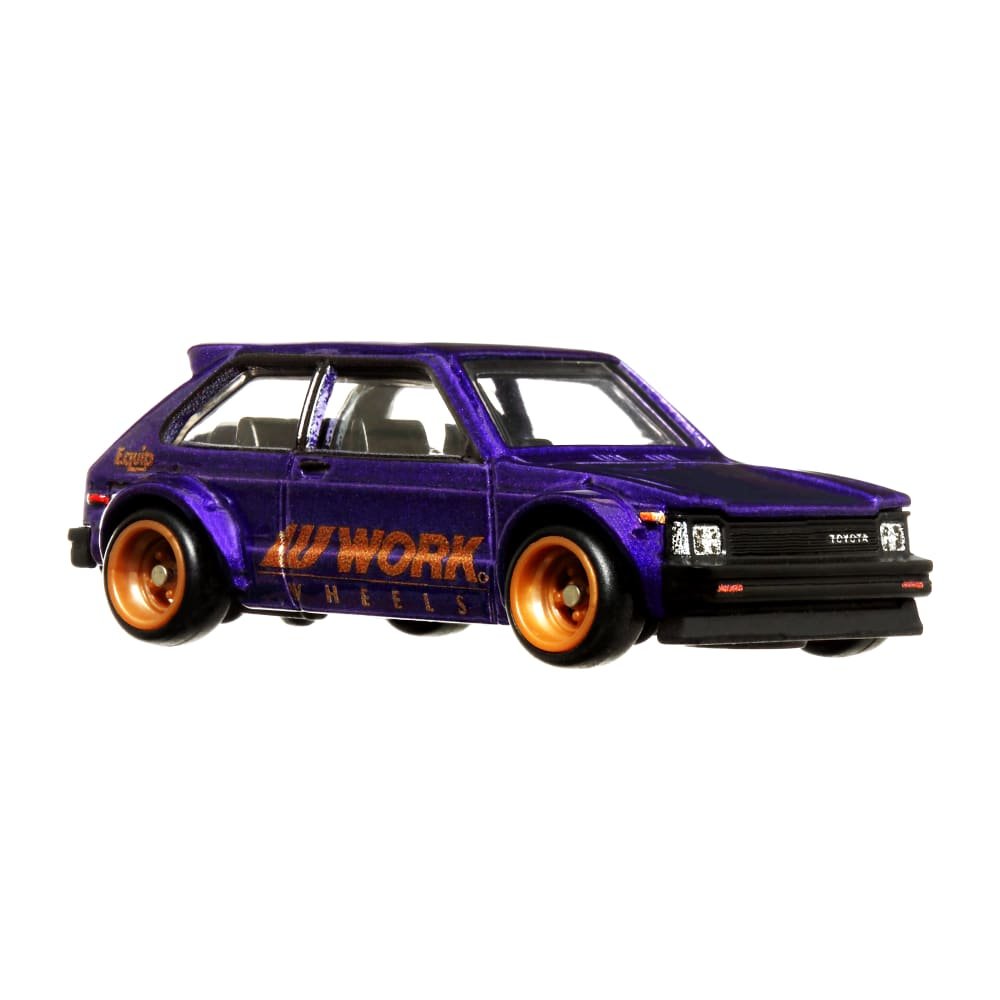2022 81 Toyota Starlet KP61 Purple: Image 4