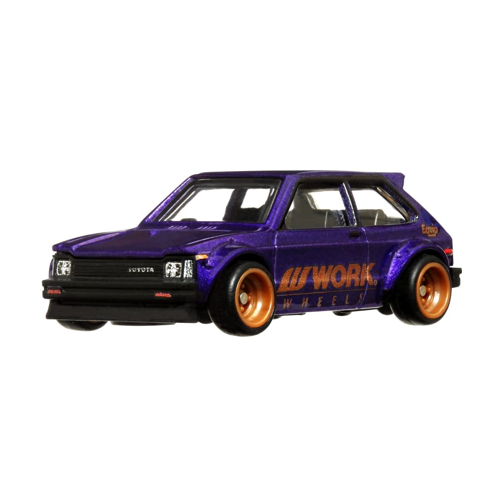2022 81 Toyota Starlet KP61 Purple: Image 6