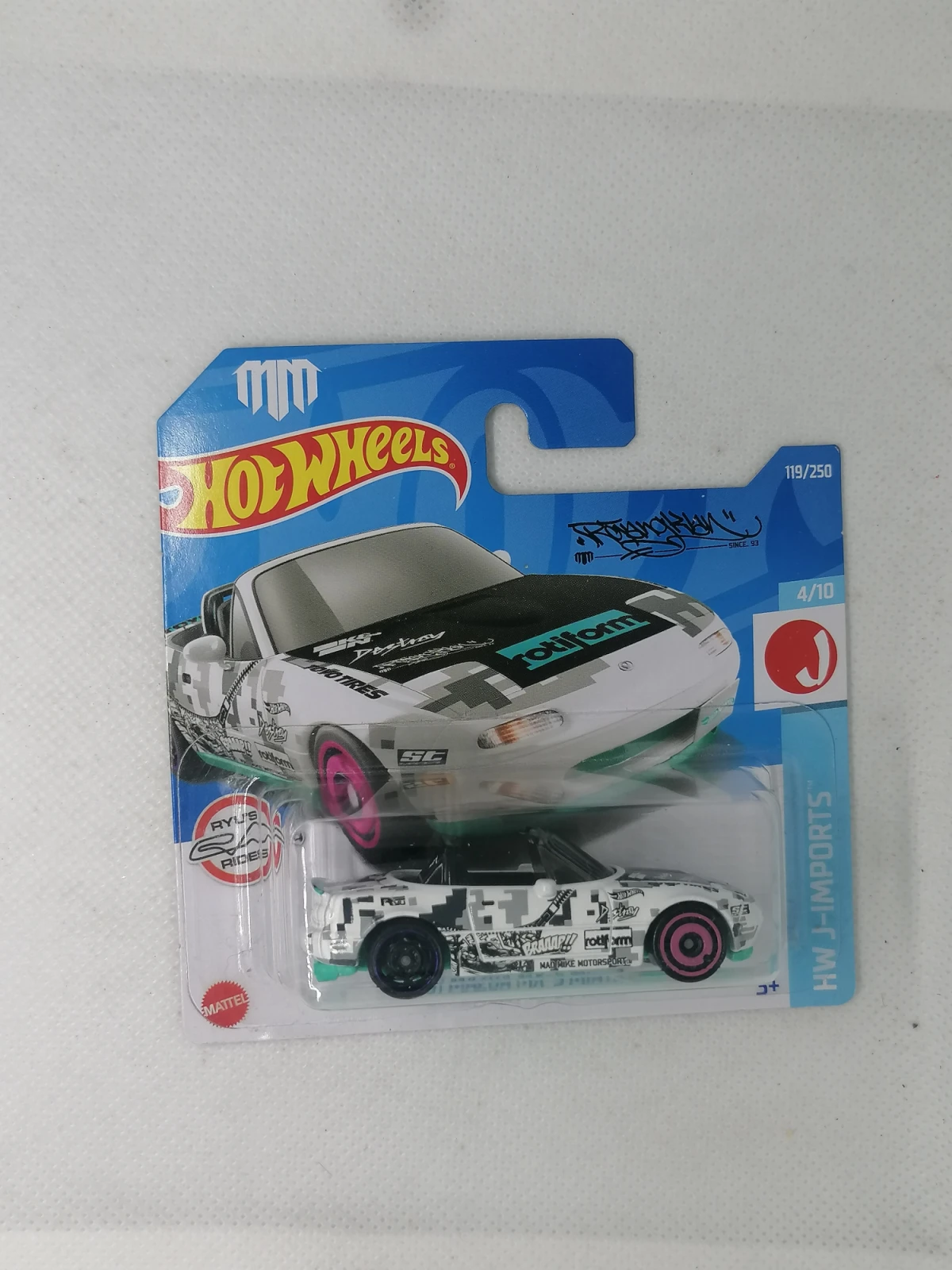 2022 91 Mazda MX-5 Miata White: Short: Image 2