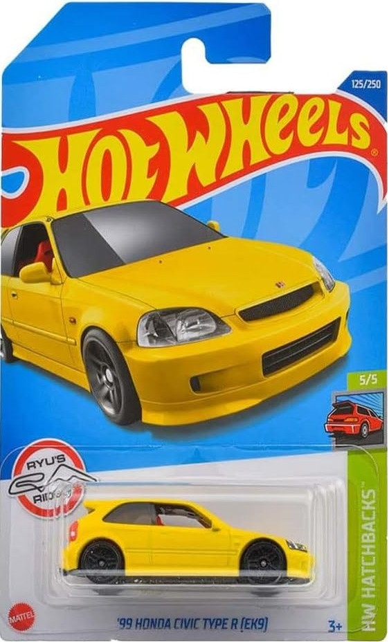 2022 99 Honda Civic Type R (EK9) Yellow: Long (INT): Image 2