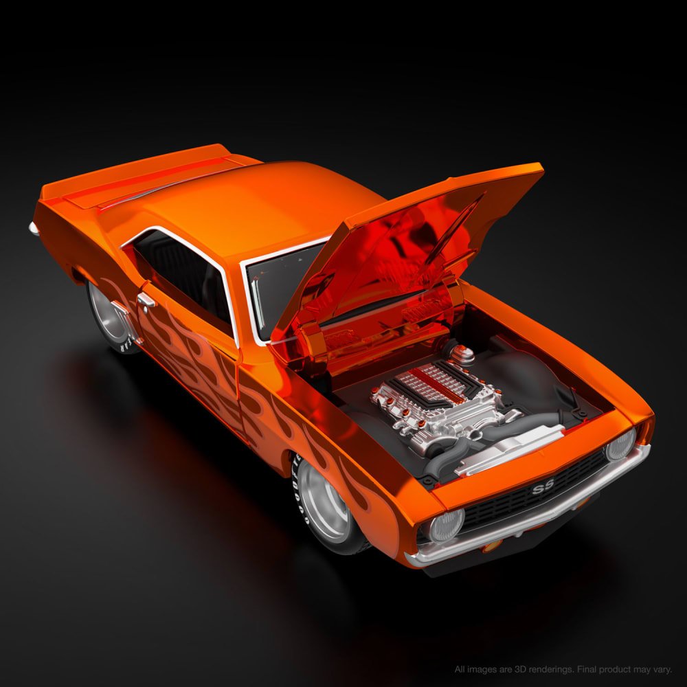 2022 1969 Chevy Camaro SS Orange: Image 6