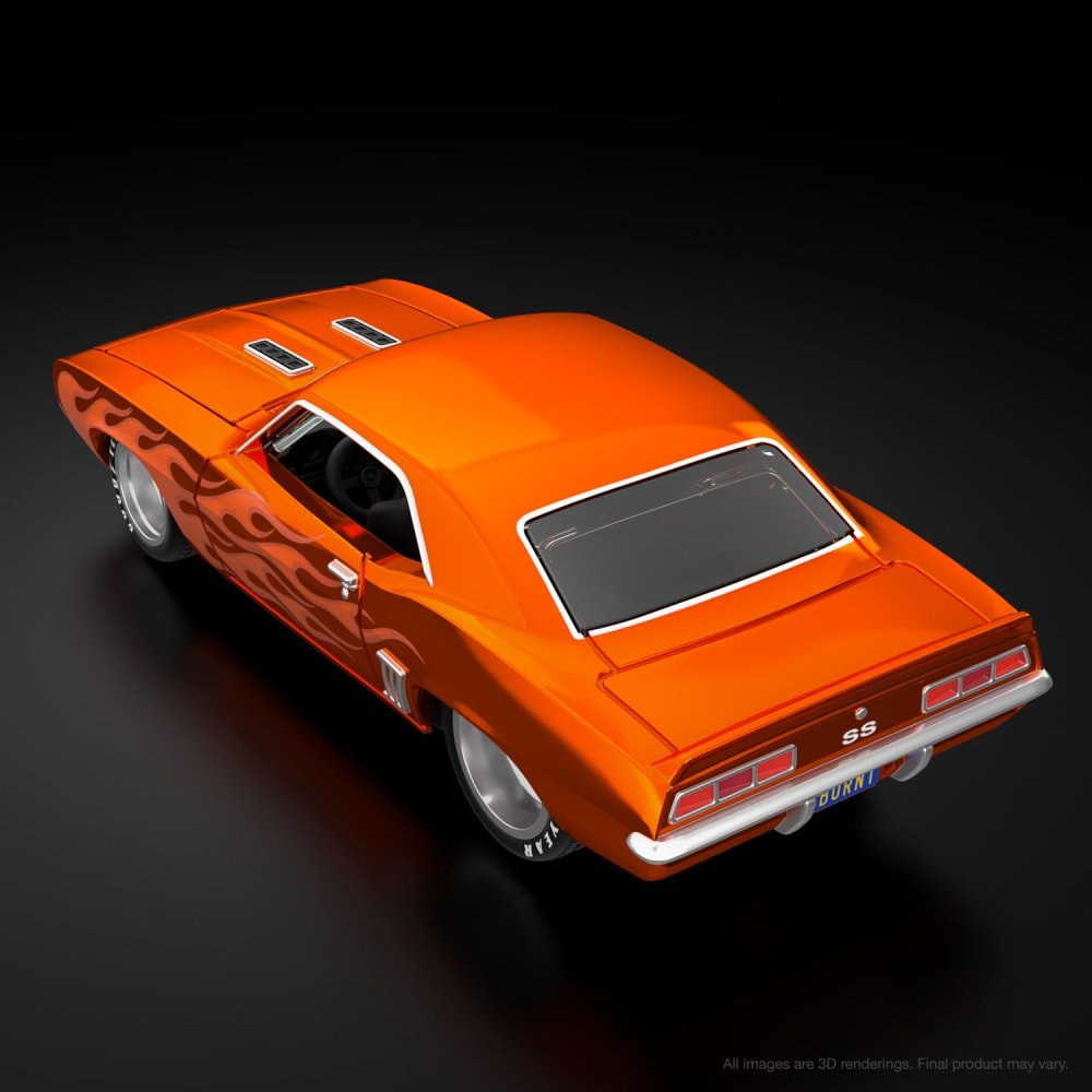 2022 1969 Chevy Camaro SS Orange: Image 3