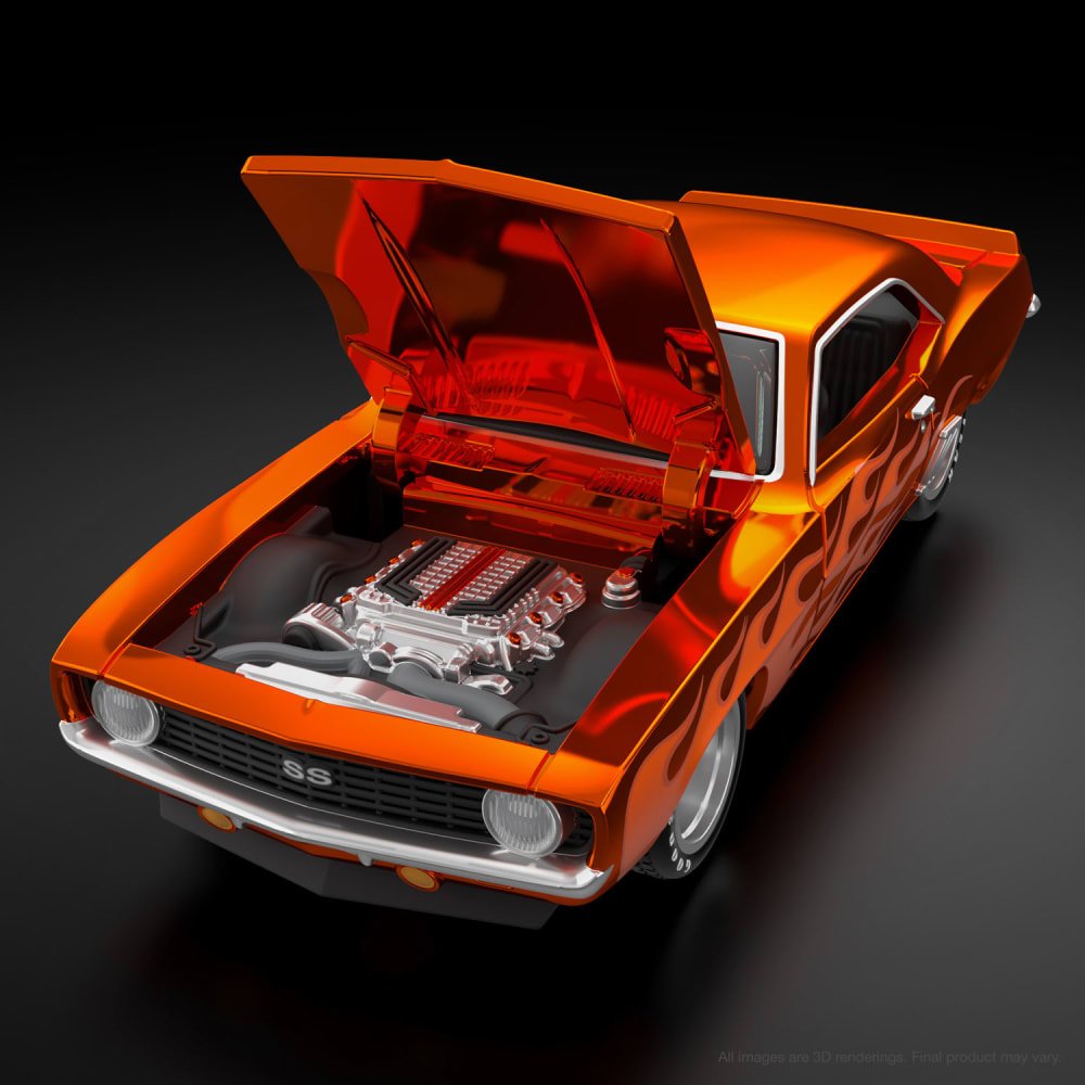 2022 1969 Chevy Camaro SS Orange: Image 7