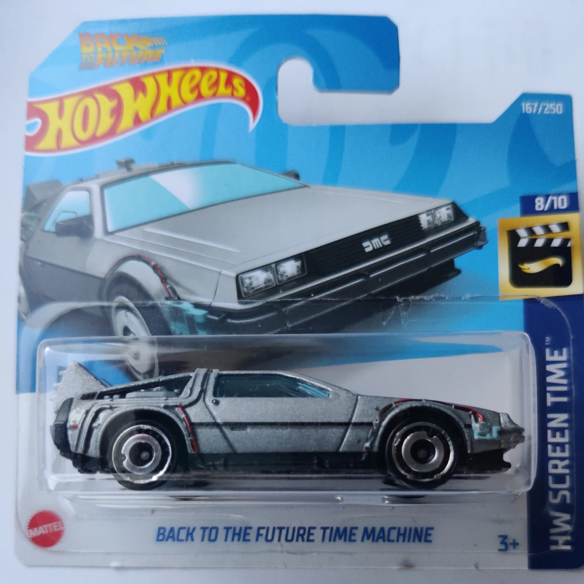2022 Back To The Future Time Machine Silver: Short: Image 2