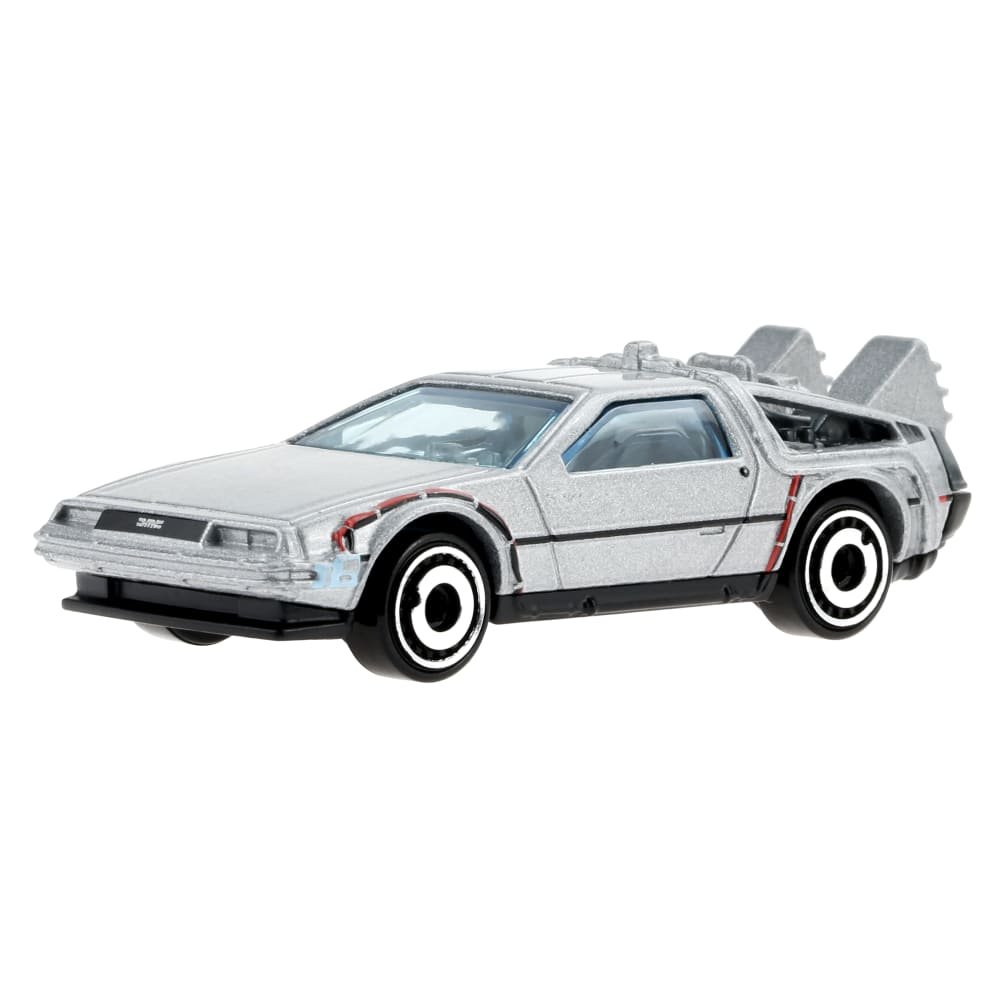 2022 Back To The Future Time Machine Silver: Image 4
