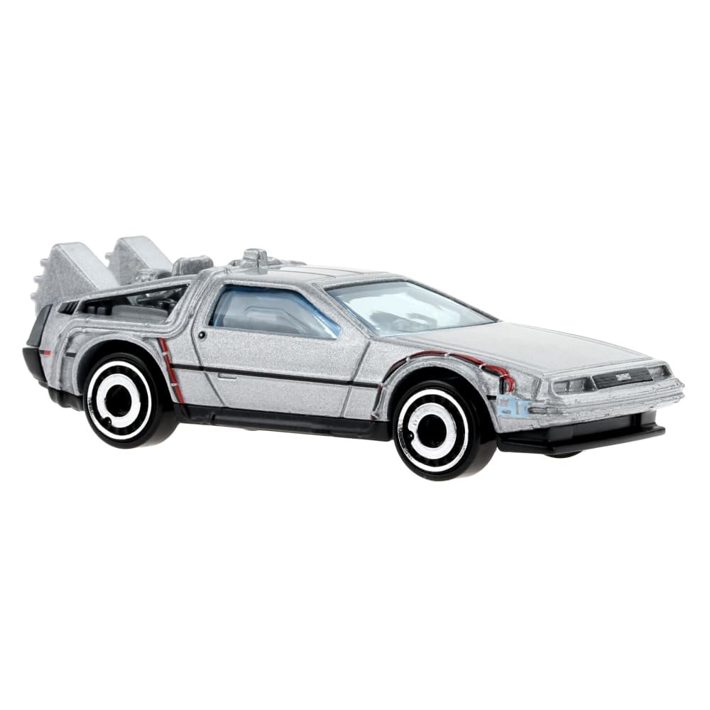 2022 Back To The Future Time Machine Silver: Image 6
