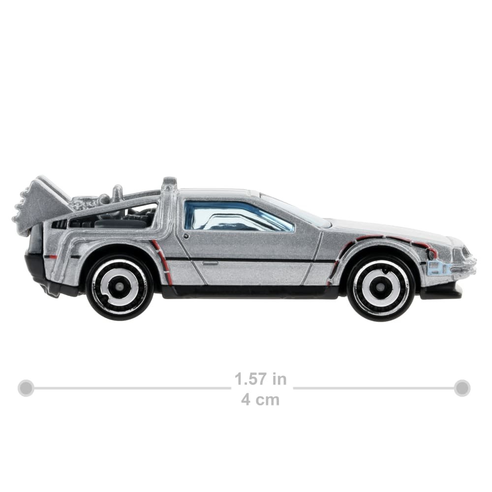 2022 Back To The Future Time Machine Silver: Image 3