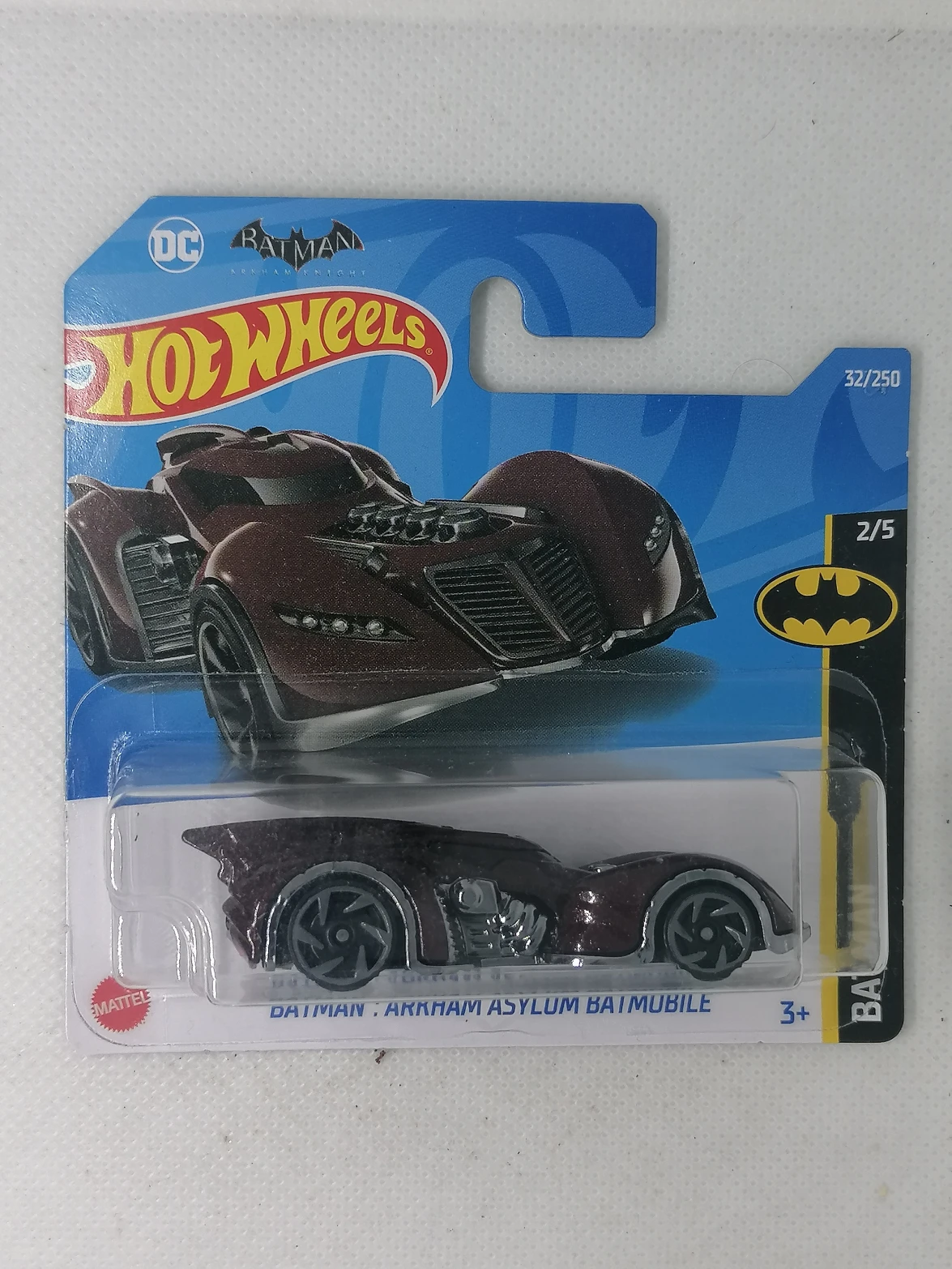 2022 Batman: Arkham Asylum Batmobile Red: Short: Image 3
