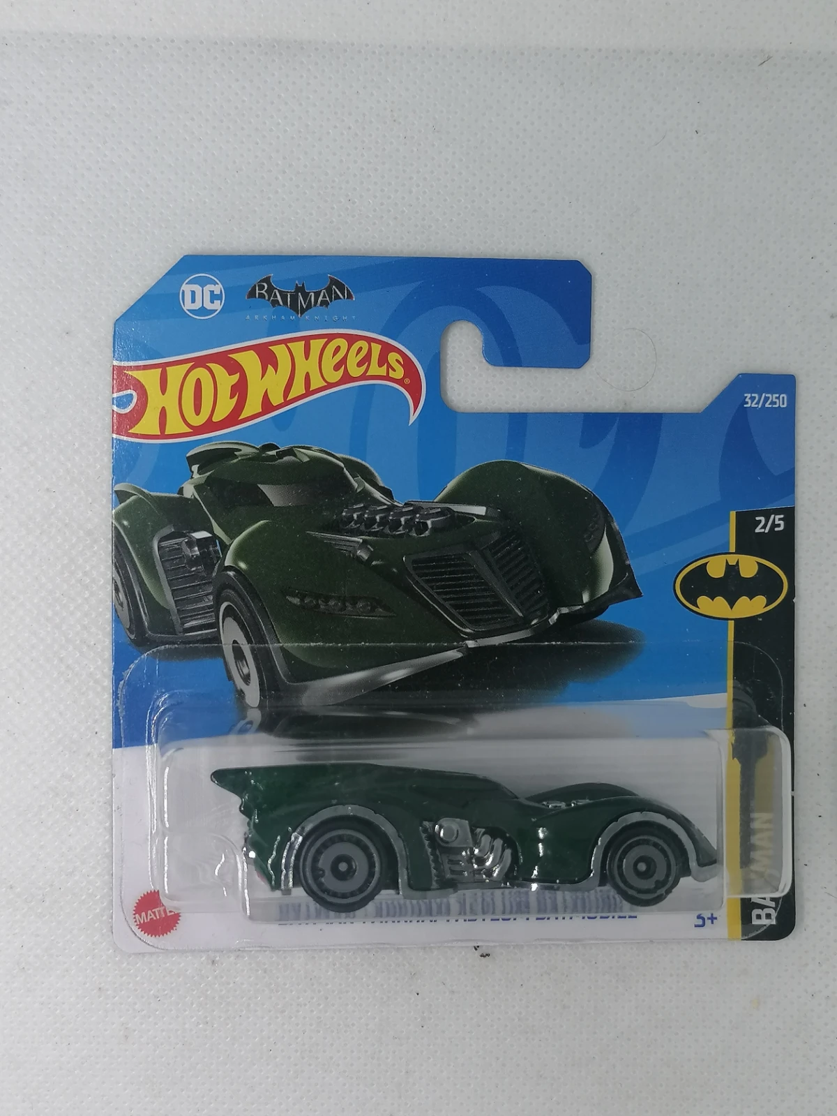 2022 Batman: Arkham Asylum Batmobile Green: Short: Image 2