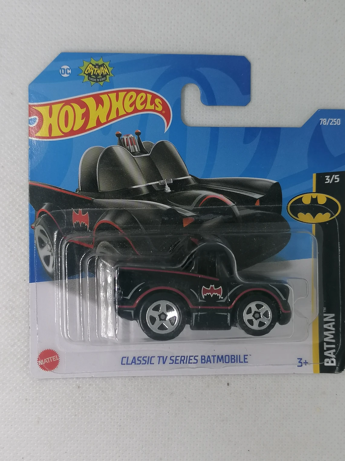 2022 Classic TV Series Batmobile Black: Short: Image 3