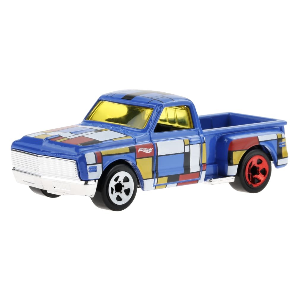 2022 Custom '69 Chevy Pickup Blue: Image 2