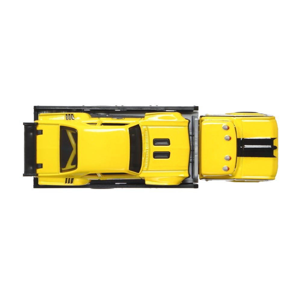 2022 Custom '70 Chevy Nova & Horizon Hauler Yellow: Image 4