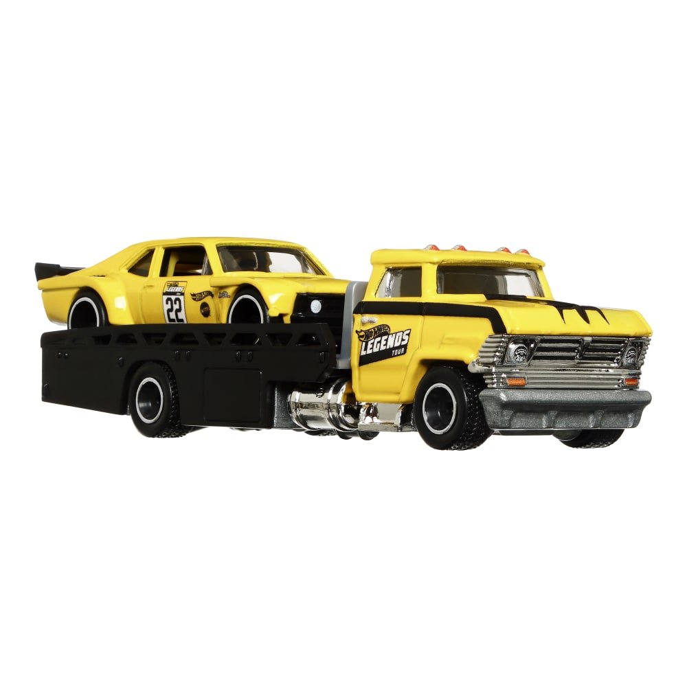 2022 Custom '70 Chevy Nova & Horizon Hauler Yellow: Image 6