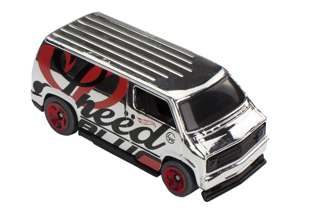 2022 Custom '77 Dodge Van Silver: Image 5