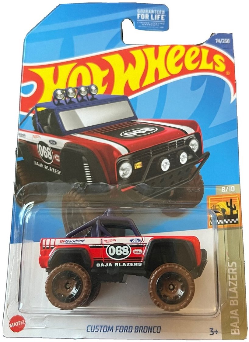 Hot Wheels Custom Ford Bronco