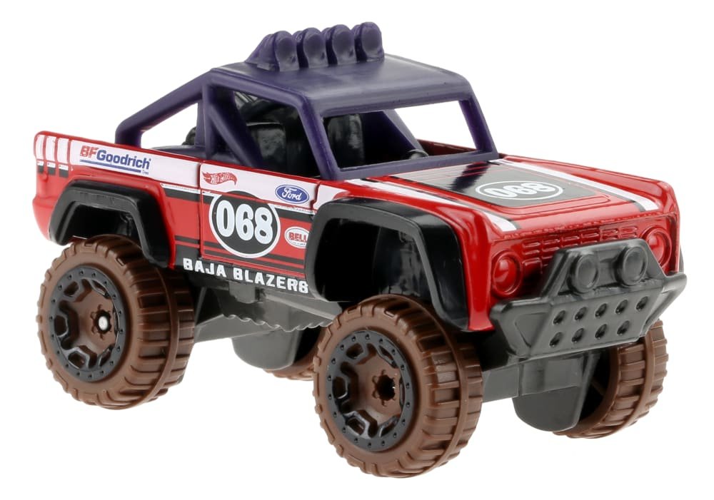 2022 Custom Ford Bronco Red: Image 2