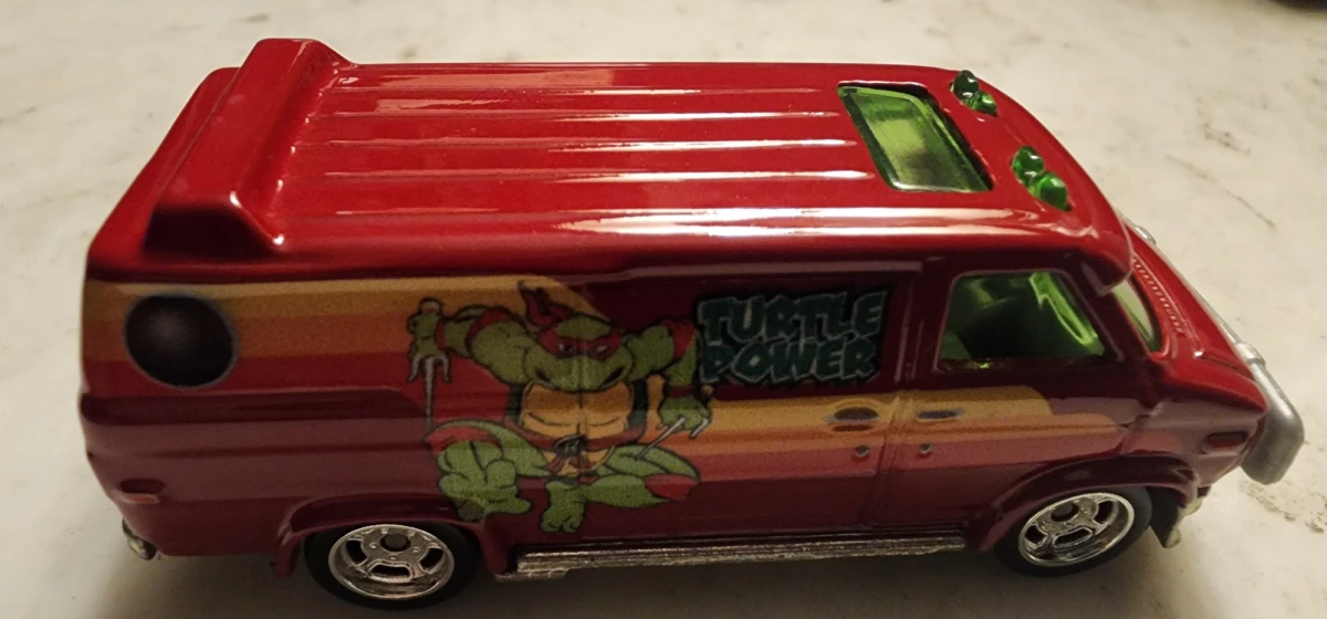 2022 Custom GMC Panel Van Red: No Package: Image 2