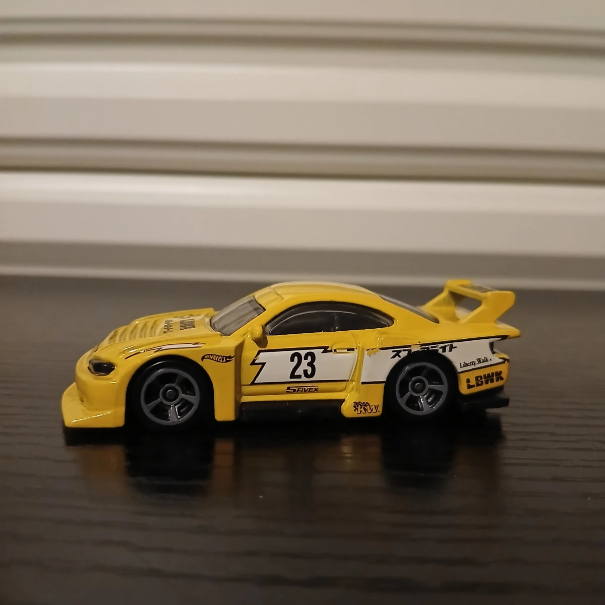 2022 LB Super Silhouette Nissan Silvia (S15) Yellow: No Package: Image 2
