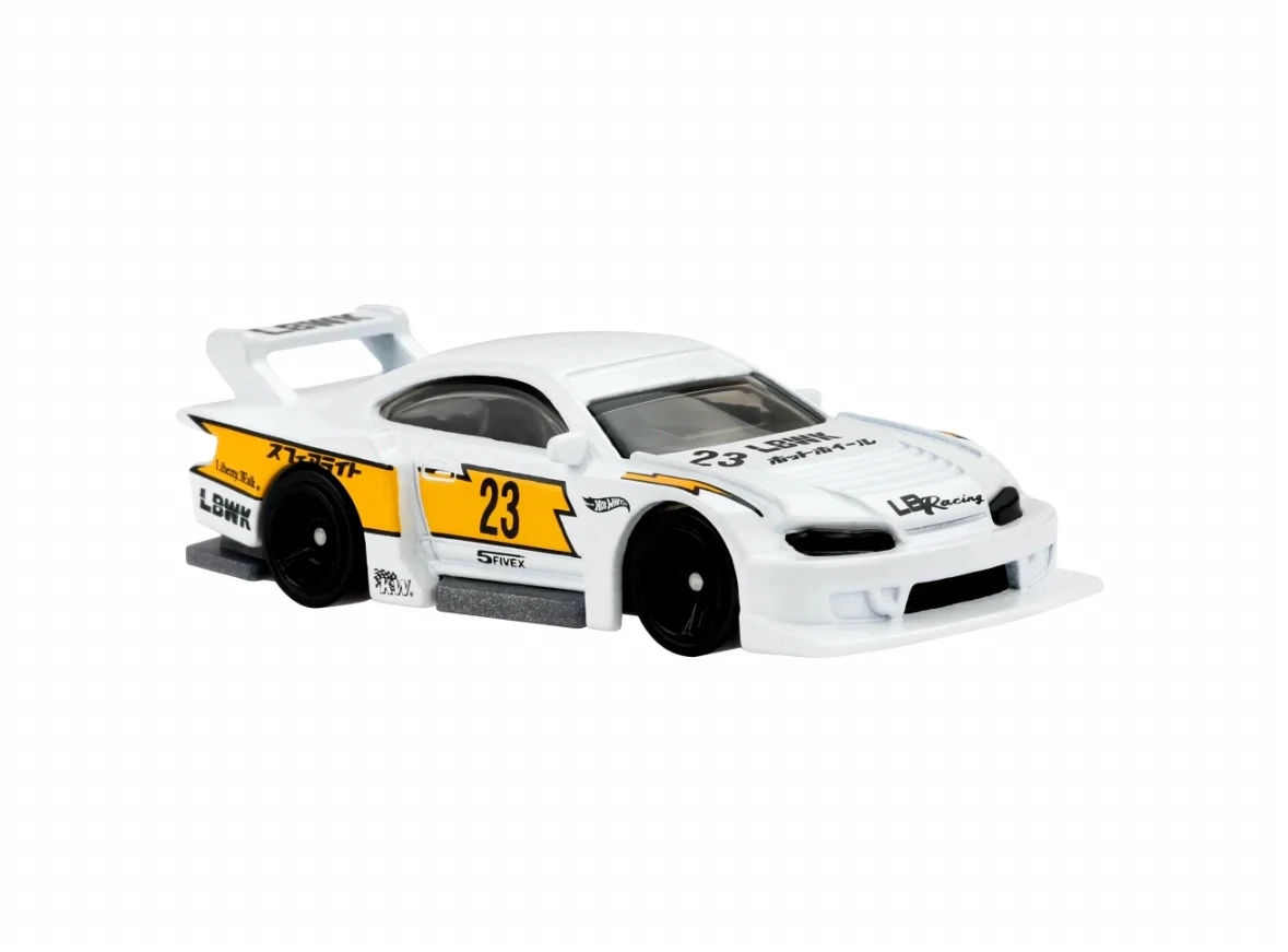 2022 LB Super Silhouette Nissan Silvia (S15) White: Image 3