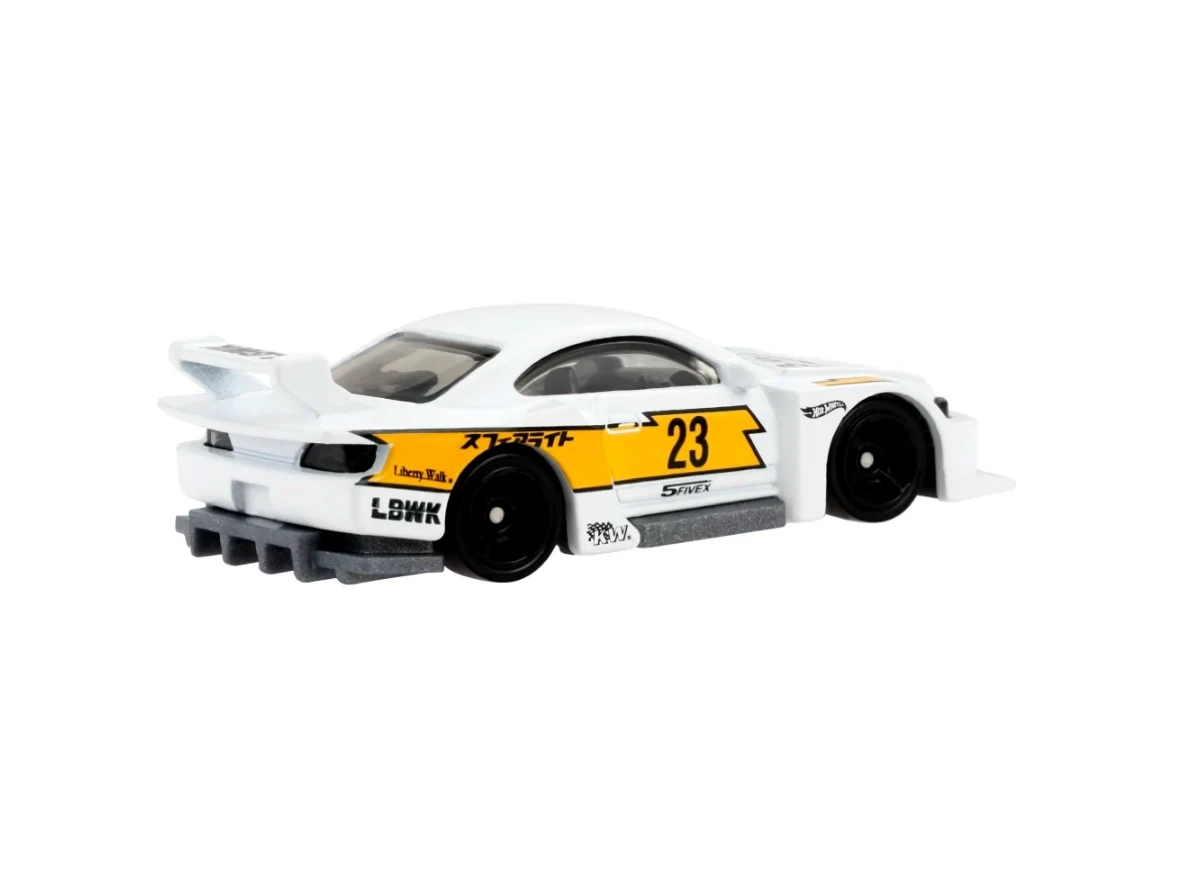 2022 LB Super Silhouette Nissan Silvia (S15) White: Image 4