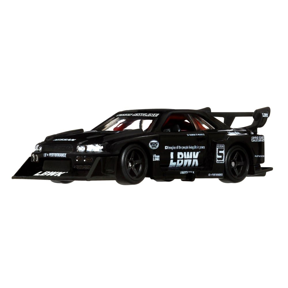 2022 LB-ER34 Super Silhouette Nissan Skyline Black: Image 2