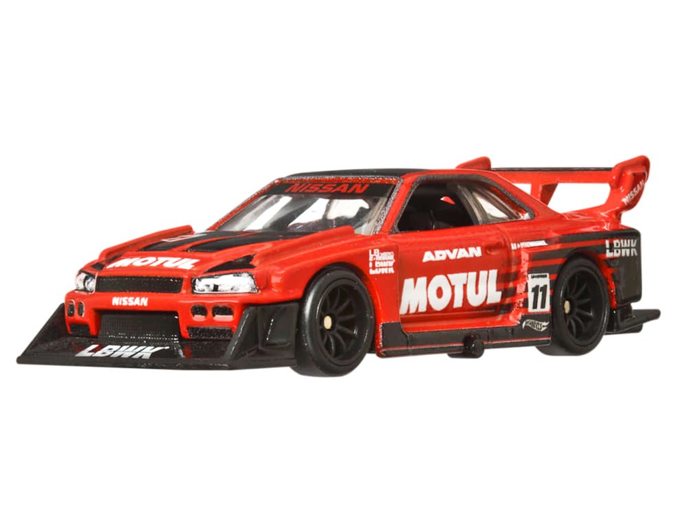 2022 LB-ER34 Super Silhouette Nissan Skyline & Fleet Street Red: Image 2