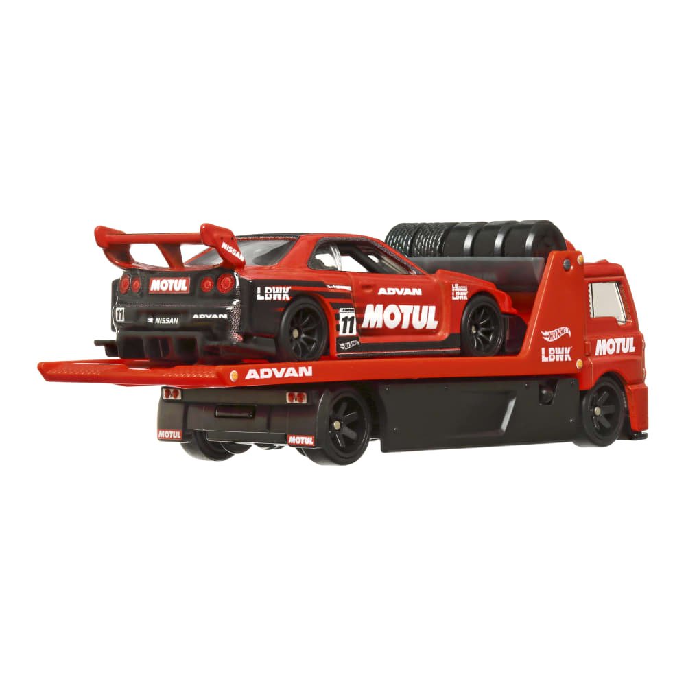 2022 LB-ER34 Super Silhouette Nissan Skyline & Fleet Street Red: Image 5