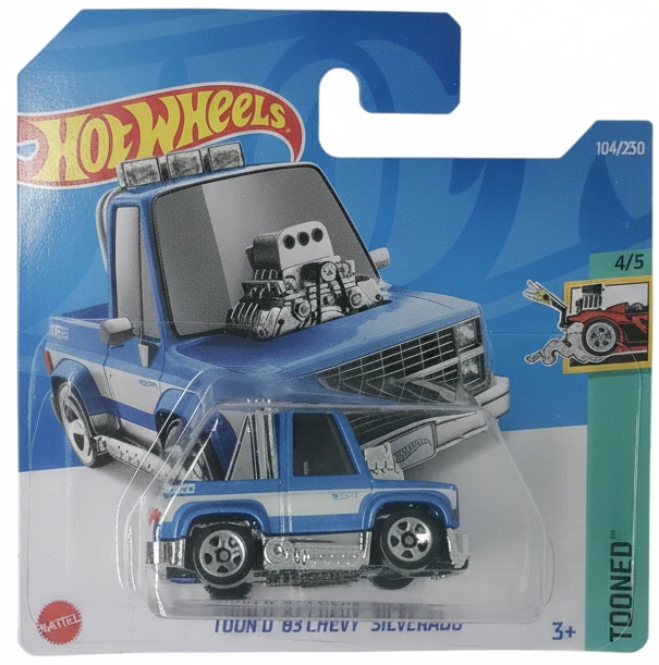 2022 Toon'd '83 Chevy Silverado Blue: Short: Image 2