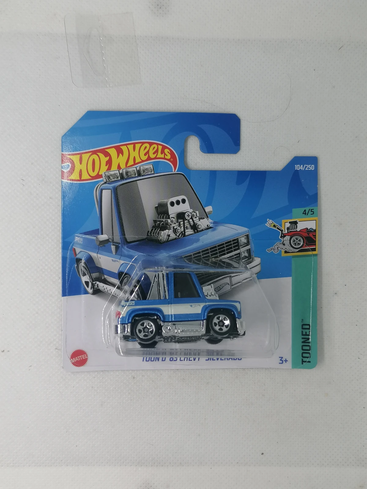 2022 Toon'd '83 Chevy Silverado Blue: Short: Image 2